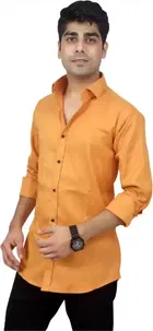 Men's Solid Full Sleeves Shirt 