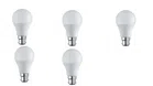 Plastic LED Bulb (White, 5 W) (Pack of 5)
