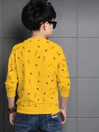 Cotton Blend Round Neck T-Shirts for Boys 