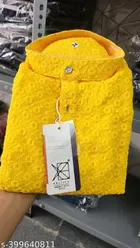 Embellished Mandarin Neck Kurta for Men 