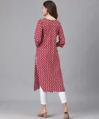 Women Crepe Printed Kurta 