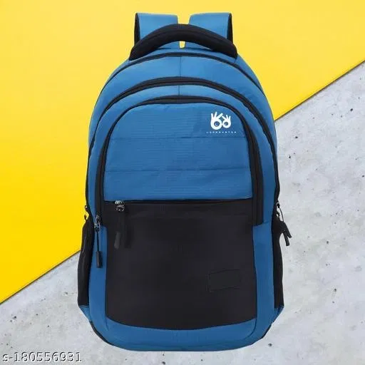 Nylon Backpack for Men & Women, Blue