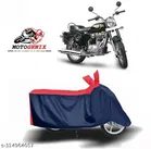 Polyester Waterproof Bike Cover for Royal Enfield Standard 350 