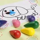 Lxuor Doodle Plastic Childgrip Crayons 6 Shade 