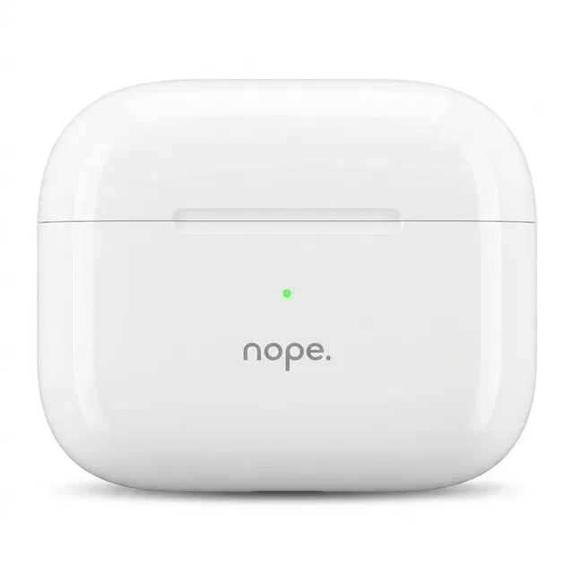 NOPE Nuclear A1 MINI Earbuds, with 24Hrs Playtime, BT5.3, 10MM Drivers, Made In India Earbuds Bluetooth, White