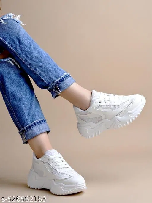 Shoetopia Women's Casual Shoes - White (IND-3)