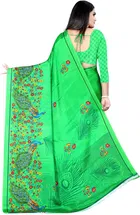 Crepe Printed Saree for Women 