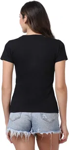 Round Neck Printed T-Shirt for Women & Girls 