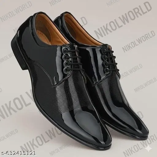 Formal Shoes for Men (Black, 9)