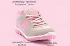 ASIAN Cute Sports Shoes for Women, Pink & Grey 