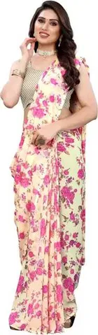 SVB प्रिंटेड साड़ी फॉर वीमेन 