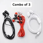 Wired Earphones Combo 