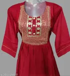 Cotton Embellished Gown for Women 