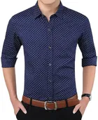 Men's Printed Full Sleeves Shirt 