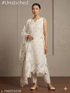 Embroidered Floral Patiala for Women 