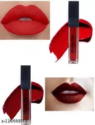 Liquid Lipstick for Women, Multicolor, Pack of 2