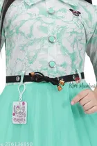 Cotton Blend Frock for Girls 