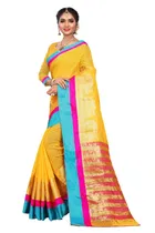 Cotton Embellished Saree for Women 