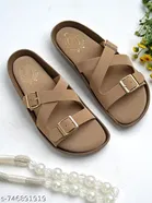 Shoetopia Flat Beige Size 3.0