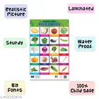 Bookford Publications My small chart Action Words, Colors & Vegetables 