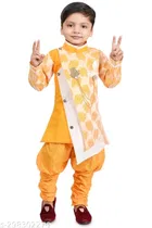 Cotton Blend Sherwani for Boys 