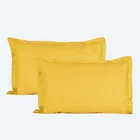 Grover Stripe Pillow Cover Yellow 17x27inch Pack of 2