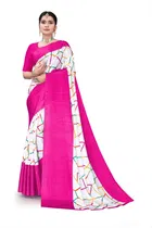 Cotton Silk Abstract Saree for Women 