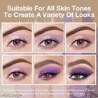 12 Colors Heart Shape Eyeshadow Shiner Palette, Multicolor