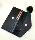 PU Solid Clutch for Women