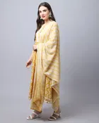 Cotton Cambric Printed Kurta Set for Women 