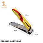 Majestique Glitter Nail Clipper Comfort Grip Nail Cutter 