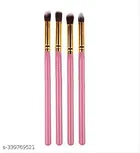 KAYI Set of 4 Pcs. Medium Pencil Eyeshadow Brush For Beautiful Eye Look - Black