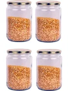 Glass Airtight Kitchen Storage Jars with Lid 