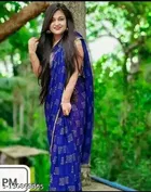 Nylon Printed Saree for Women 