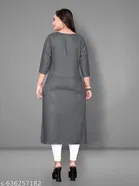 Geometric Printed A-line Kurti for Women, Pack of 2 