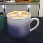 6 Pcs Ceramic Tea & Coffee Cup Set - Dual Tone Royal Blue