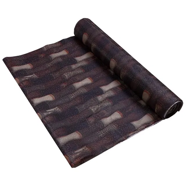 Laminated Non Woven Multipurpose Kitchen Cabinet Drawer Shelf Mat (Multicolor, 45x500 cm)