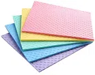 Super Absorbent Reusable Sponge Wipes (Multicolor, Pack of 5)