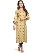 Rayon Printed Kurti for Women 
