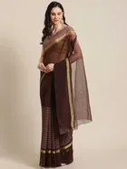 New Fancy Polycotton Festive Sarees 