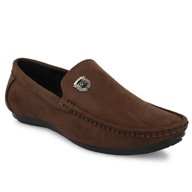 Loafers for Men (Olive, 8)