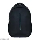 Polyester Backpack for Men & Women, Black