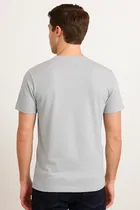 Round Neck Printed T-Shirt for Men, Set of 2 