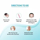 VI-JOHN Feather Touch Multipurpose Women for Upper Lip, Chin & Bikini Line All Skin Type - 3 Razors