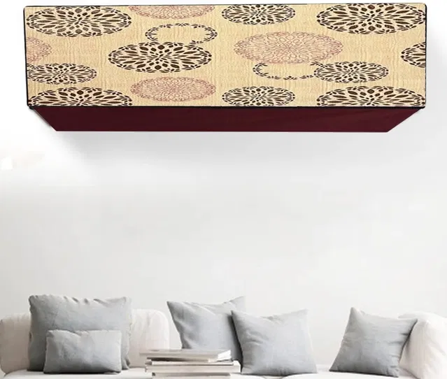 PVC Printed AC Cover (Multicolor, 1.5 Ton)
