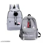 Backpack for Women (Grey , Pack of 2)