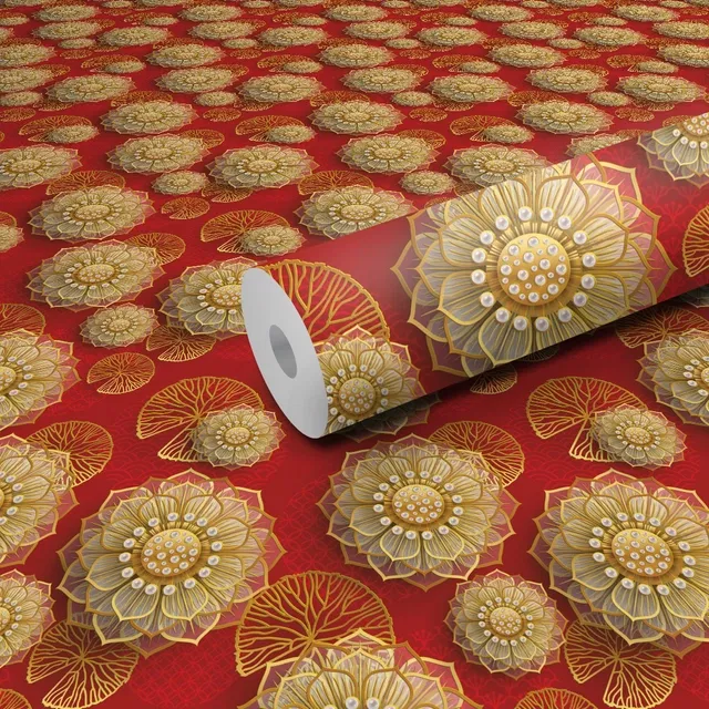Vinyl Wallpaper Sticker for Wall Decoration (Multicolor, 300x40 cm)