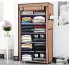 6 Layer Plastic Collapsible Shoe Racks 