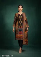 Bandhani Printed Jaipuri Designs Embroidered Top Bottom Duppata for Women 
