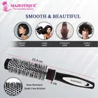 Majestique Blow Small Ceramic Dry Hair Roller Brush for Drying & Straightening 
